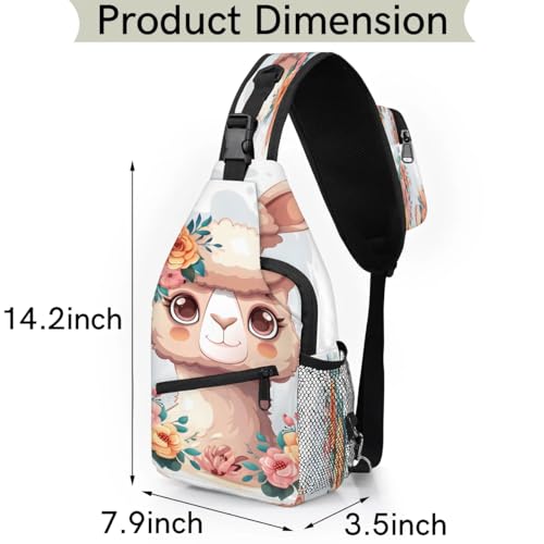 Bolso cruzado unisex para senderismo y viaje miniatura 2