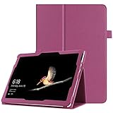 Gylint Surface Go 2 2020 Case, SlimBook Pu Leather Folio Stand Case Cover with Pencil Holder for...