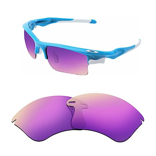 Image of Polarized Replacement Lenses for Oakley Fast Jacket XL Sunglasses-Multi Options,with Lens Cloth
