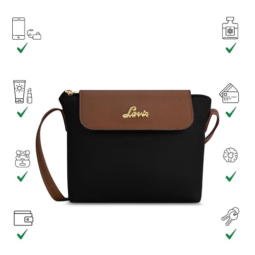 Image of Lavie Women's Vero Flap Cross Body Sling Bag | Ladies Purse Handbag | Gift for Women