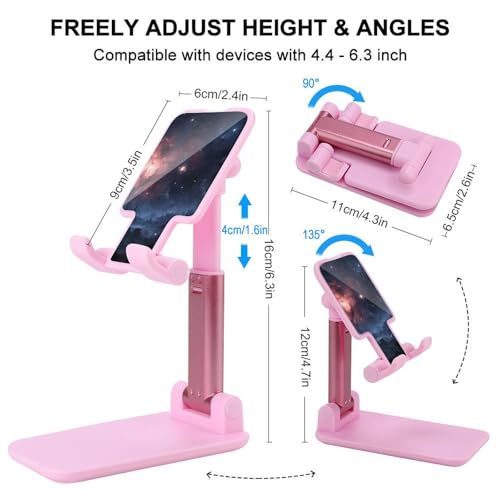 Support de téléphone réglable universel et station d'accueil pliable - 2