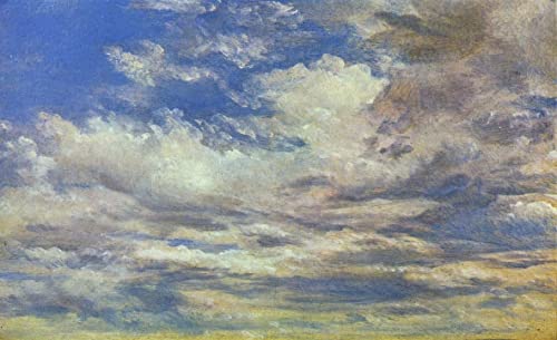 Tableau Wolken Study John Constable impression de haute qualité