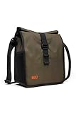 BUILT NY Built NY LBM02-OLV Crosstown Stain Resistant Insulated Lunch Bag with Adjustable Shoulder Strap, Olive,