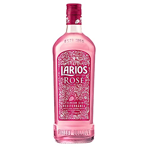 Larios Rosé Ginebra Premium Mediterránea 1L