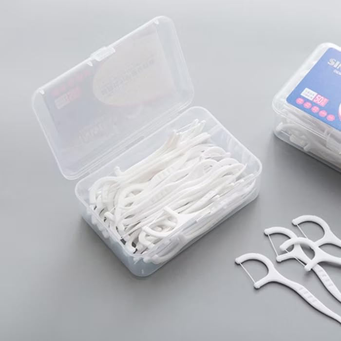 Dental Tooth Pick Flossers Toothpick Cleaners, Tooth Flossing Head Oral Dental Hygiene Brush, Tooth Cleaning Tool.(pack of 30pcs)-image-8