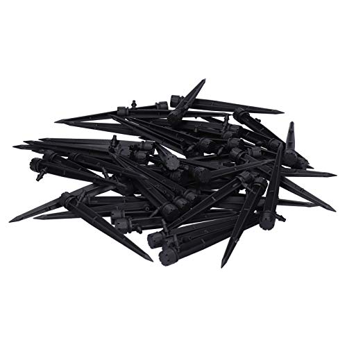 Shanrya Gotejador de jardim, gotejador de irrigação, material ABS para gramados de jardins