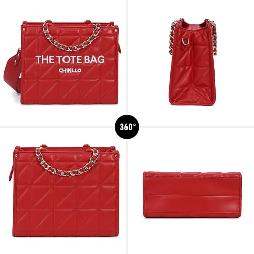 Image of Chinllo Tote Bag for Women Top Handle Satchel Purse and Handbags with Shoulder Strap
