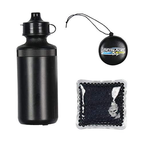 INTIMO Beyblade Burst TV Show Tossed Print 5 PC Backpack Lunch box Waterbottle Icepack Set4