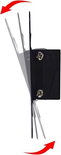 Miniatura 7 de Soporte de pared para TV inclinable, montaje en pared, camper de 14-24 pulgadas, LED, LCD, soporte para monitor pequeño con tornillo