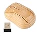 Produktbild Sommerüberraschung Cosiki Funkmaus aus Bambus, Bamboo Wireless 2,4 GHz optische Maus PC Laptop-Computer aus Holz