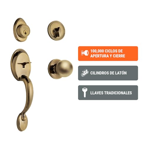 Cerradura para puerta principal Marca HERMEX (2)