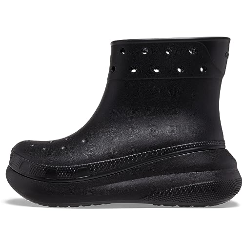 Crocs Unisex Gummistiefel schwarz M5W7