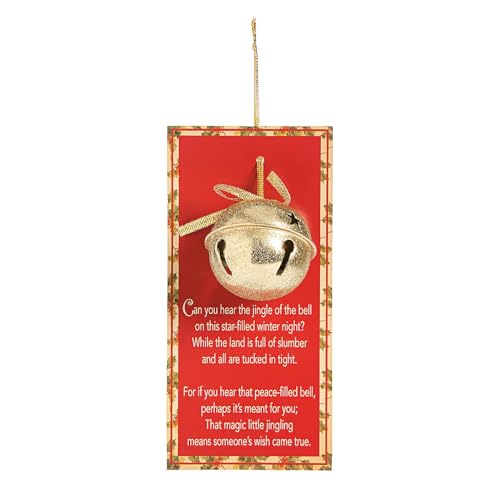 Legend of The Jingle Bell Christmas Ornaments with Card - Home Decor - Ornaments - Novelty - Christmas - 12 Pieces