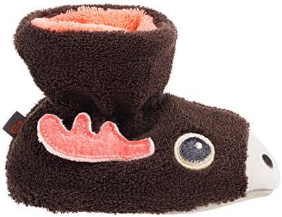 Acorn Easy Critter-Bootie Slipper, Moose, Small Unisex Little_Kid | Image 4