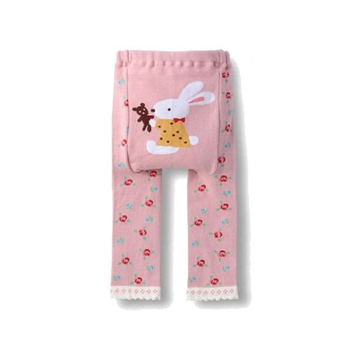 Leggings bébé extensibles et confortables motif lapin ours Wrapables 24-36 mois