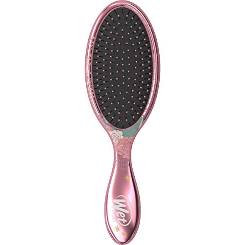 Wet Brush Original Princess Wholehearted Detangling Brush - Disney's Collection Belle, Light Pink - All Hair Types - Ultra-Soft IntelliFlex Bristles Glide Through Tangles with Ease - Protects Against