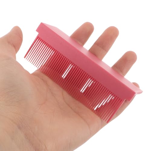 Peine alisador removible para cabello negro 4 piezas miniatura 4