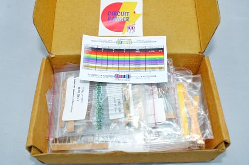 Image of Lalitha resistor kit box all value | resistor kit | resistor - 1000 Pieces, 40 Values, 1 /4 Watt, 5% Tolerance,