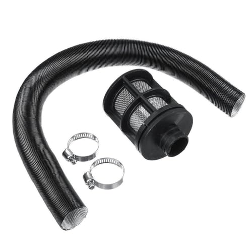 KIXZSAZ Clips de salida de manguera tubo conducción coche, Kits escape estacionamiento aire 25mm, adaptador repuesto, accesorio repuesto actualización