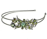 Haarreifen, Strasshaarreifen, Strass, Blume, Haarband