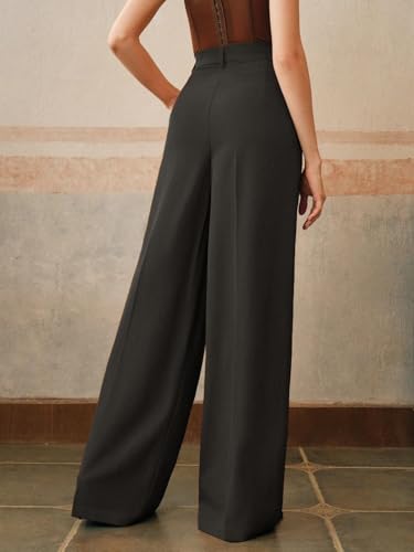 Image of KOTTY Women's Comfortable Flowy Pants for Travel, Brunch, Vacations, and Casual Styling