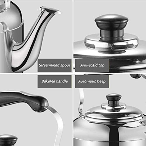 Théière poêle acier inoxydable 4L SHISHI durable et résistante