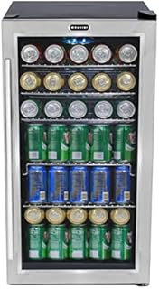 Whynter BR-130SB 120 Can Capacity Stainless Steel Beverage Refrigerator