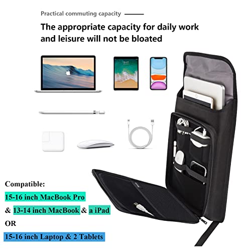 Mochila rígida Smatree para laptop hasta 15.6 pulgadas miniatura 2