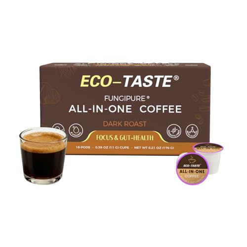 ECO-TASTE Mushroom Coffee K Cup
