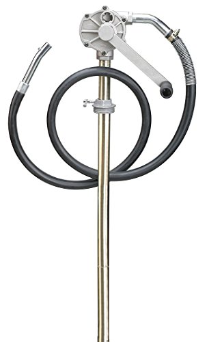 DAYTON 40M296 Hand Drum Pump, Rotary, Aluminum, 3/4In OD