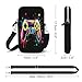 Fashion Small Cell Phone Shoulder Bag, Travel Purse Holder, Video Game Gaming Crossbody Cellphone Wallet Bag With Adjustable Strap