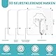 Gicctyble Klebehaken Extra Stark Transparente,30 Stück Selbstklebende Wandhaken ohne Bohren, Wasserfest für Küche, Bad, Schlüssel und Handtücher - Mehrzweck Haken für Decke und Wand