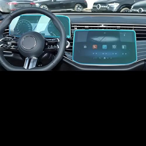 Protecteur d'écran GPS pour Mercedes Benz Classe E 2024-2025 film de protection tableau de bord HD