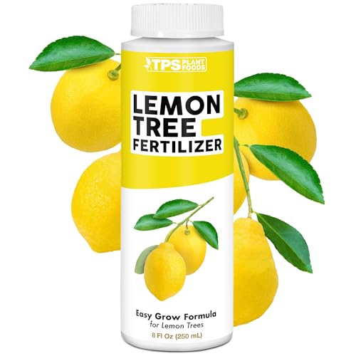 TPS NUTRIENTS Lemon Tree Fertilizer, Complete Lemon Tree Plant Food, 8 oz (250mL)