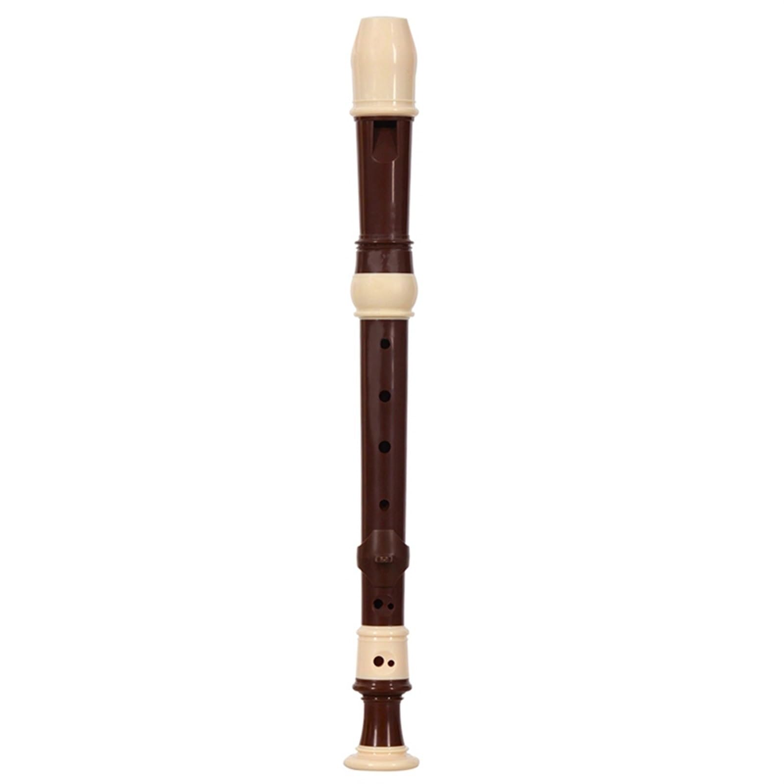 Anfänger sopranblockflöte 2Set Blockflöte Sopran Klarinette Lange Flöte Blockflöte Fingersatz Musical (Schwarz & Braun)