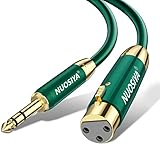Durabilidad y flexibilidad: el conector a cable XLR consiste en un nuevo edredón exterior de PVC mate con tejido de algodón, más duradero y más duradero. Diseñado con blindaje multicapa para minimizar las interferencias de la señal y asegurar que la caja de cambios sea estable, garantiza la máxima cancelación de zumbidos y ruidos.