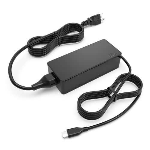 65W USB C Laptop Charger for Lenovo ThinkPad X13 T14 ...
