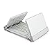 Produktbild ZXLIFE@@ Drahtlose Bluetooth-Tastatur, 61-Tasten-Mini-Tastatur Mit DREI Klappfalten Und Wiederaufladbarer Batterie Für iPhone Ipad Samsung Smartphone Tablet,White