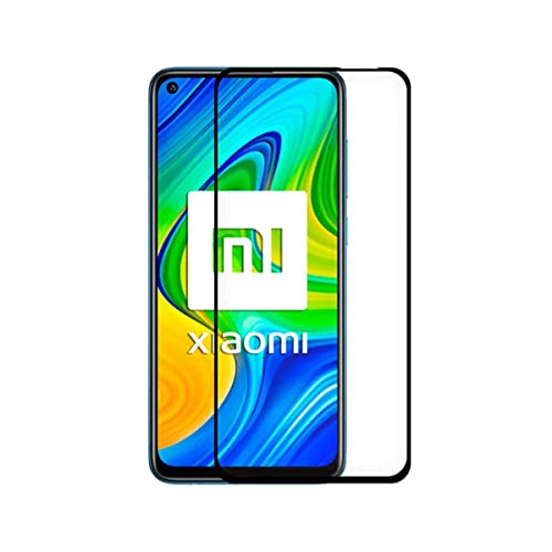 Cool Tempered Glass Screen Protector for Xiaomi Redmi Note 9 / Note 9T (FULL 3D Black), transparent