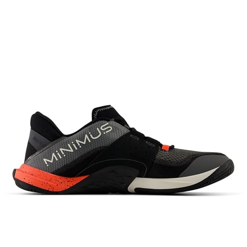 New Balance Men's Minimus TR V2 Cross Trainer, Urgent Red/Black/White, 11.5 M