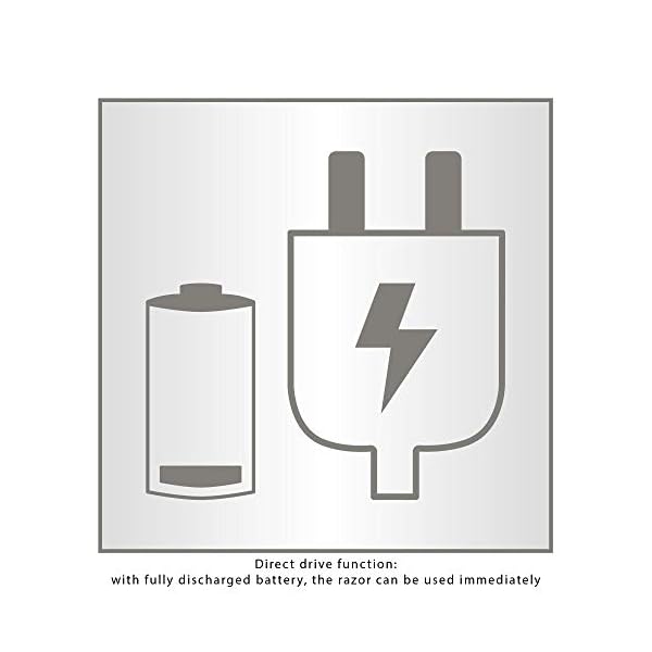 ProfiCare Herrenrasierer für eine präzise Rasur, Elektrorasierer als Nass-und Trockenrasierer geeignet, elektrischer Rasierer Herren inkl. ausklappbarem Langhaarschneider, PC-HR 3023 – Bild 5