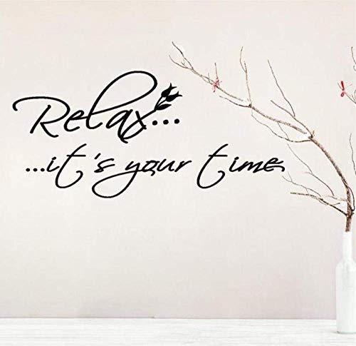 Rilassati È il Tuo Tempo Citazioni da Parete in