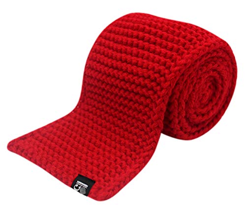 RARITYUS Kids Knitted Scarf Fashion Solid Color Toddler Soft Warm Scarves Neck Warmer Winter for Girls Womens2