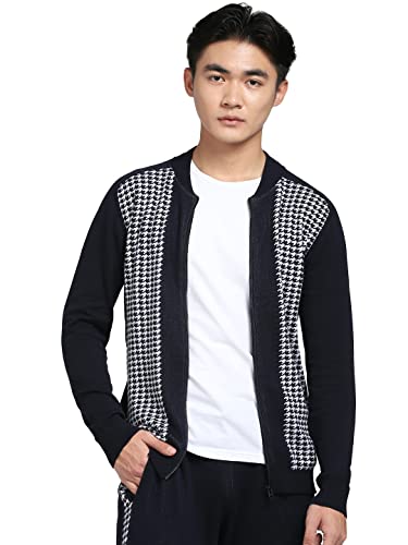 Image of JACK & JONES Men's Cotton Standard Length A-Line Coat