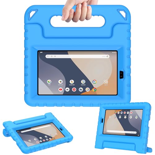 AVAWO Kids Case for Onn 7 inch 2024 Gen 4 (Model 100135924) Tablet (4th Generation, 2024), Light Weight Shock Proof Handle Stand Case for Walmart Onn 7 Tablet (Just Fit 7' 2024, 4 Gen), Blue