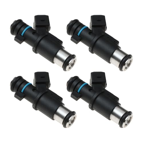 YAOPEI 4x Injecteur de Carburant 1984.E0 1984E0 Compatible avec 1.4 Berlingo C2 C3 Xsara 1007 206 306 307 Partner 0280156357