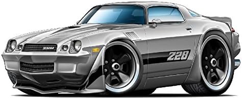 1979 Z28 - Adhesivo decorativo para pared, diseño vintage 3D de coche movible, vinilo para habitación de los niños