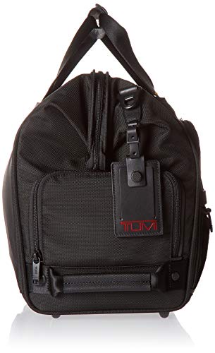 TUMI - Alpha 3 Framed Soft Duffel Bag - Travel Laptop Satchel for Men and Women - Black