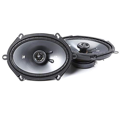 KICKER CSC68 Car Audio Full Range 5x7 6x8 Coaxial 450W Speakers Pair 43CSC674 (Certified Refurbished)