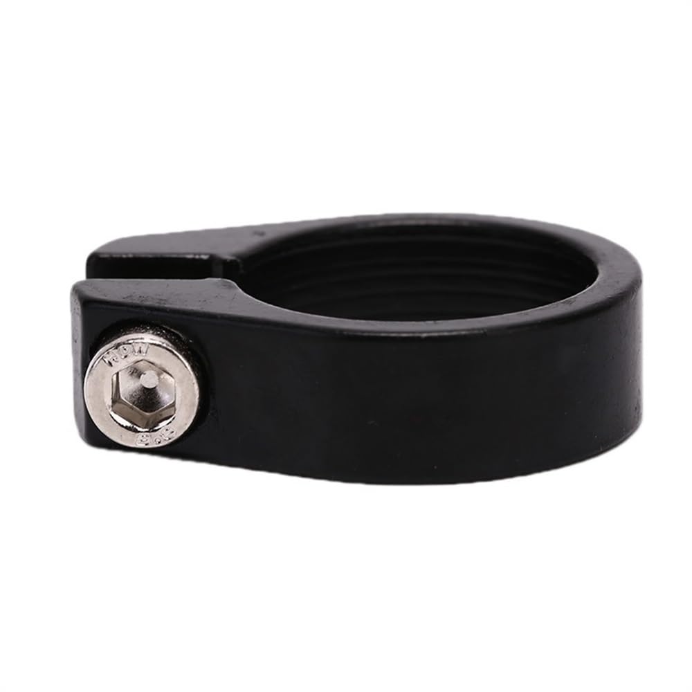 Zhangwj One Color Bike Seat Clamp Aluminum Alloy Bicycle Seatpost Clamp 25.4/28.6/31.8Mm Seat Tube Mtb Bike Clip Parts Saddle(A)